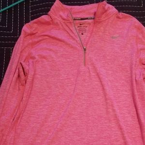 Hot Pink Nike Half Zip